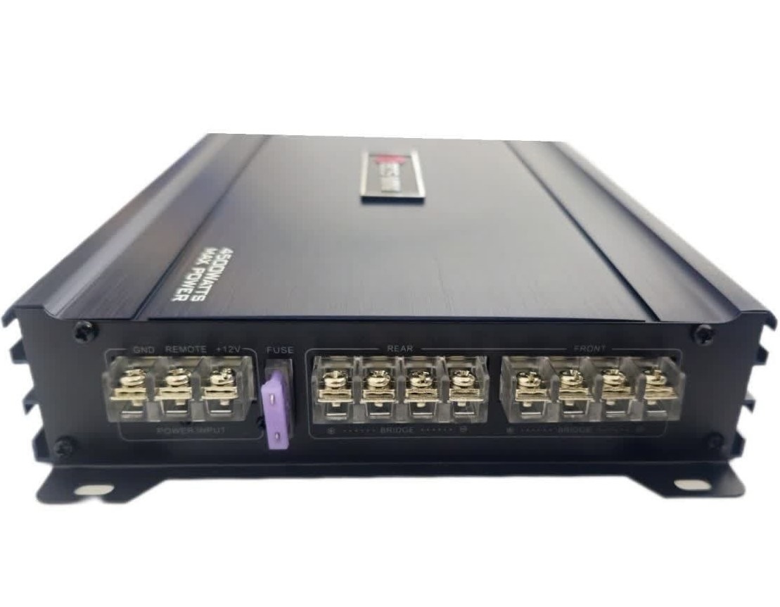 آمپلی فایر خودرو 4 کانال 4500 وات باس مینی با ضمانت اصالت و کیفیت جی ام کالا