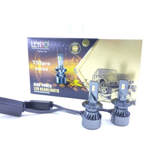 هدلایت لنزو مدل T55 PRO پایه H1 قیمت برای بسته 2 عددی