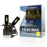 هدلایت توبیز مدل Y60max پایه H4 بسته 2 عددی 120 واتی با تضمین اصالت و کیفیت جی ام کالا
